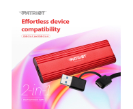 Patriot Patriot Transporter Lite 512GB Czerwony - 1364291 - zdjęcie 6